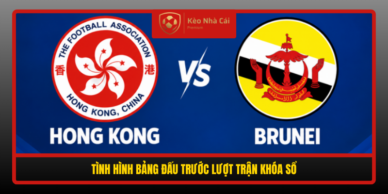 Soi Kèo Phạt Góc Hong Kong vs Brunei, 19h00 Ngày 30/9 - FIFA ASEAN Cup 2026 1 Tinh Hinh Bang Dau Truoc Luot Tran Khoa So